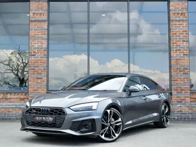 Used Audi A5 Sportback Black Edition 190 HP (139 kW) 2021 Grey Hatchback