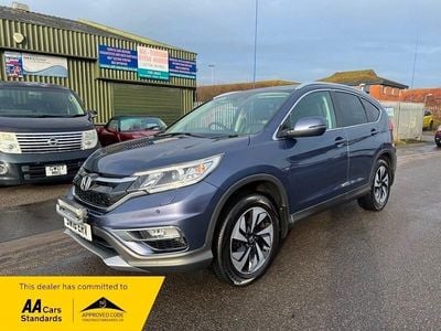 Blue Used 2016 Honda CR-V EX SUV | £7,995 (Good price)