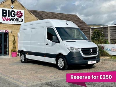 White Used 2023 Mercedes Sprinter Premium Van | £27,494 (Expensive)