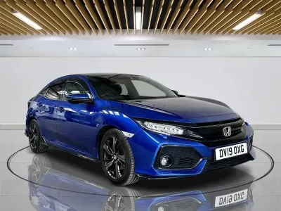 Used Honda Civic Sport 182 HP (133 kW) 2019 Blue Hatchback