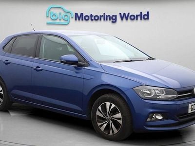 Used VW Polo Match 95 HP (69 kW) 2021 Blue Hatchback
