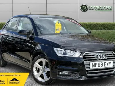Used Audi A1 Sportback Sport 125 HP (91 kW) 2018 Black Hatchback