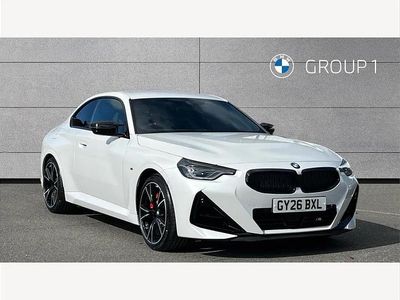 New BMW M240 M Sport 392 HP (288 kW) 2026 White Coupe