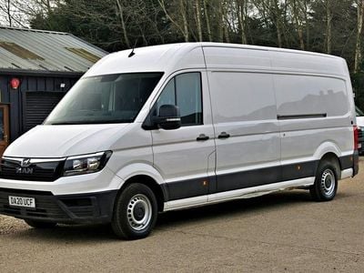 Used MAN TGE 140 HP (102 kW) 2020 White Van