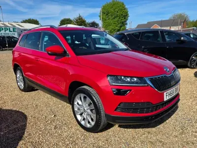 Second-hand Skoda Karoq SE L 150 CP (110 kW) 2019 Roșu SUV