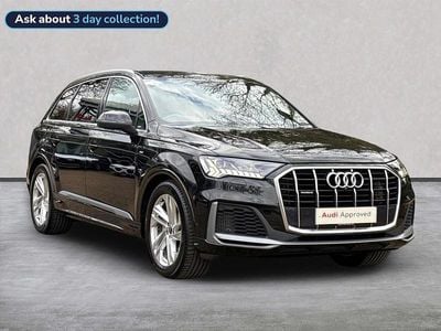 Used Audi Q7 S-Line 340 HP (250 kW) 2022 Black SUV