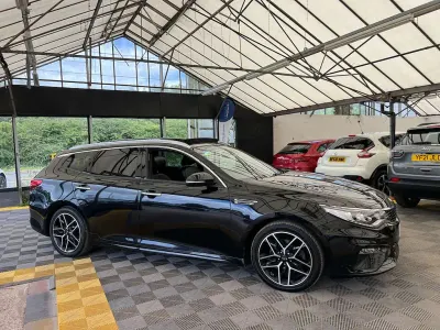Used Kia Optima GT-Line S 134 HP (98 kW) 2019 Black Estate