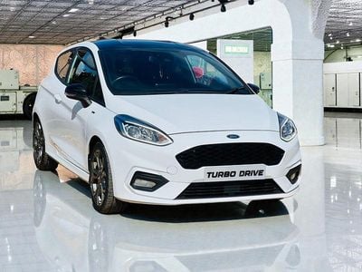 Used Ford Fiesta ST-Line 100 HP (73 kW) 2018 White Hatchback