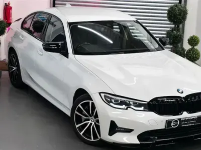 Used BMW 330e Sport Line 292 HP (214 kW) 2019 White Sedan