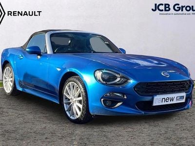 Blue Used 2016 Fiat 124 Spider Lusso Plus Cabriolet | £10,795 (Fair price)