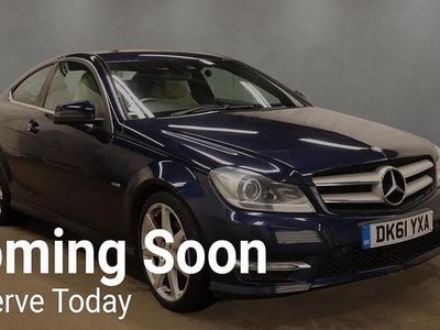 Used Mercedes C180 Sport Edition 156 HP (114 kW) 2011 Blue Coupe