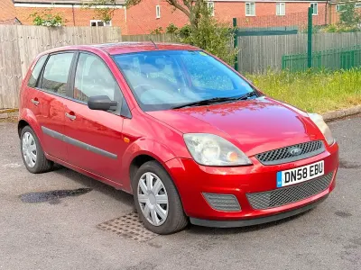 Used Ford Fiesta Style 2008 Red Hatchback