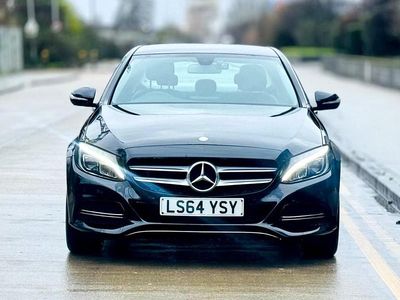 Begagnad Mercedes C220 170 HK (125 kW) 2014 Svart Sedan