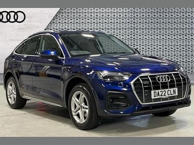 Used Audi Q5 Sport 265 HP (194 kW) 2022 Blue SUV