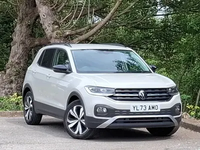 Used VW T-Cross Black Edition 110 HP (80 kW) 2024 Grey SUV