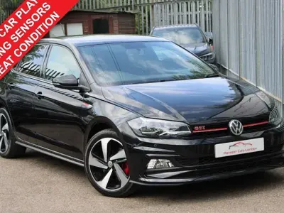 Used VW Polo GTI 200 HP (147 kW) 2019 Black Hatchback