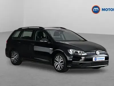 Used VW Golf VII SE 131 HP (96 kW) 2018 Black Estate