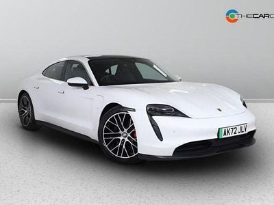 Used Porsche Taycan Performance Package 419 kW (571 HP) 2022 White Sedan
