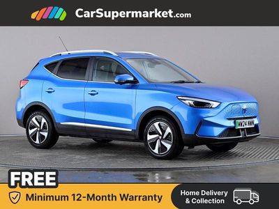 Used MG ZS Trophy Connect 130 kW (177 HP) 2024 Blue SUV