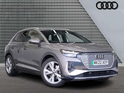 Used Audi Q4 e-tron S-Line 150 kW (204 HP) 2022 Grey SUV