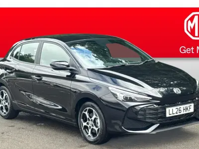 New MG MG3 SE 115 HP (84 kW) 2026 Black Hatchback