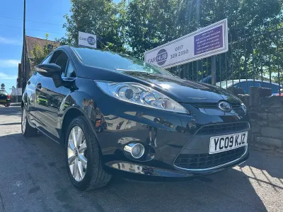 Used Ford Fiesta Zetec 82 HP (60 kW) 2009 Black Hatchback