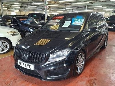 Used Mercedes B200 AMG line 2017 Black MPV