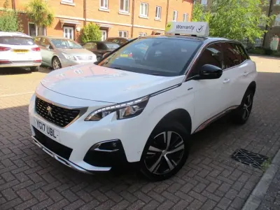 Used Peugeot 3008 GT-line 2017 Pearl white SUV
