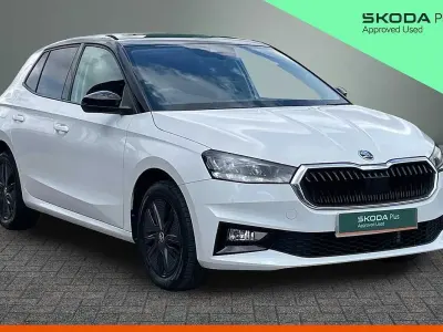 Used Skoda 110 R Colour Edition 81 HP (59 kW) 2023 Candy white body / black magic pearl effect roof Hatchback