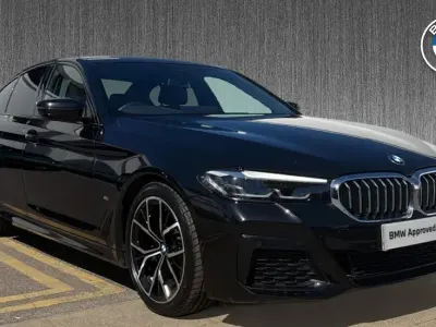 Used BMW 520 M Sport 187 HP (137 kW) 2022 Black Sedan