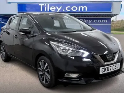Used Nissan Micra Acenta 90 HP (66 kW) 2017 Black Hatchback