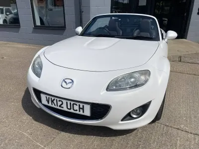 Used Mazda MX5 Edition 157 HP (115 kW) 2012 White Cabriolet
