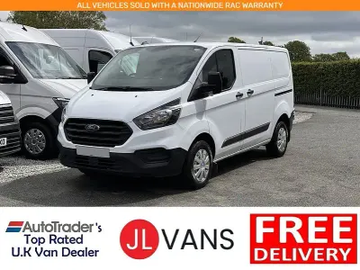 Used Ford Transit Custom 105 HP (77 kW) 2023 White Van