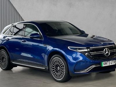 Used Mercedes EQC400 AMG Line Premium 300 kW (408 HP) 2023 Spectral blue metallic SUV