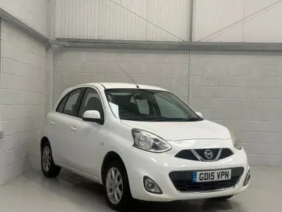 Używany Nissan Micra Acenta 2015 Biały Hatchback