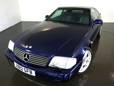 Used Mercedes SL320 Edition 221 HP (162 kW) 2000 Blue Cabriolet