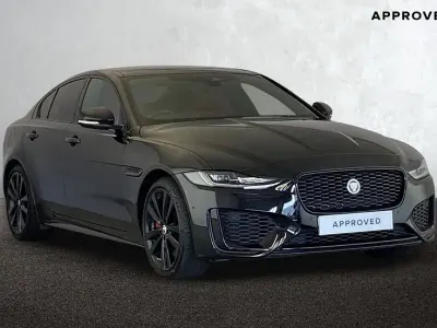 Used Jaguar XE 300 HP (220 kW) 2023 Santorini black Sedan