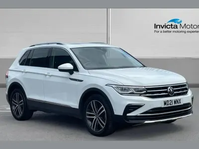 Used VW Tiguan Elegance 150 HP (110 kW) 2021 White SUV