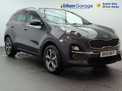 Used Kia Sportage 130 HP (95 kW) 2019 Grey SUV