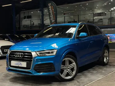 Używany Audi Q3 S-line plus 184 KM (135 kW) 2016 Niebieski SUV