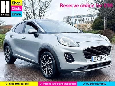 Used Ford Puma Titanium 2021 Silver Hatchback