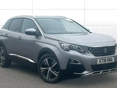 Begagnad Peugeot 3008 Allure 131 HK (96 kW) 2018 Grå SUV