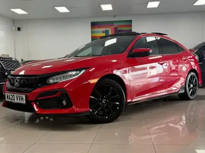 Used Honda Civic Sport 126 HP (92 kW) 2020 Red Hatchback