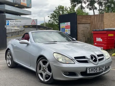 Used Mercedes SLK350 272 HP (200 kW) 2005 Silver Cabriolet