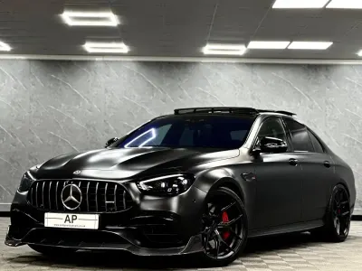 Used Mercedes E63S AMG Edition 2021 Black Sedan