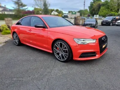 Used Audi A6 Black Edition 320 HP (235 kW) 2016 Red Sedan