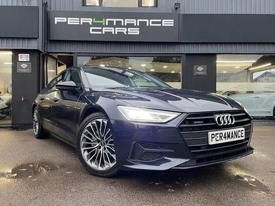 Blue Used 2022 Audi A7 Sportback Sport Hatchback | £27,777 (Fair price)