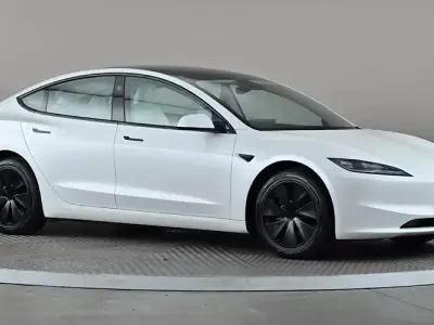 Used Tesla Model 3 Long Range AWD 366 kW (498 HP) 2024 White Sedan