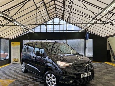 Used Vauxhall Combo S 2021 Black MPV