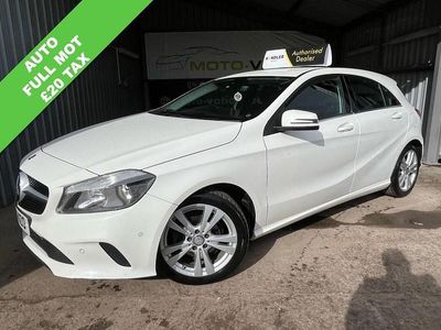 Used Mercedes A180 Executive 109 HP (80 kW) 2017 White Hatchback